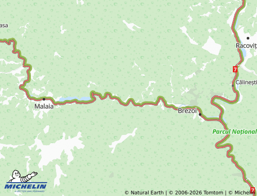 MICHELIN Păscoaia map - ViaMichelin