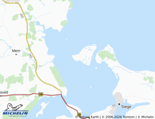 MICHELIN-Landkarte Nyord - ViaMichelin