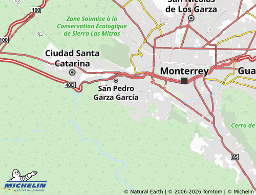 Mappa MICHELIN Lomas de Tampiquito - ViaMichelin