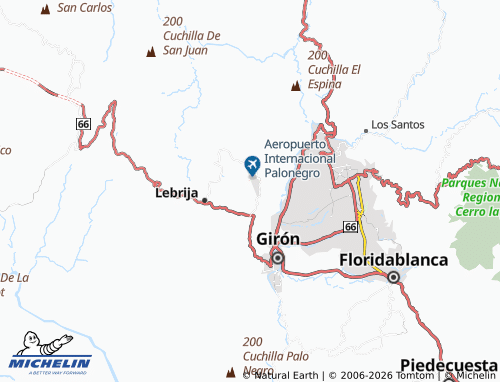 Mapa MICHELIN Palonegro - ViaMichelin