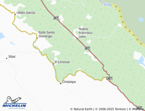 MICHELIN Francisco Villa La Laguna map - ViaMichelin