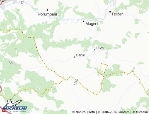 Mappa MICHELIN Dârjiu - ViaMichelin