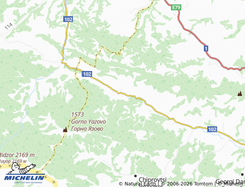 MICHELIN-Landkarte Prevala - ViaMichelin