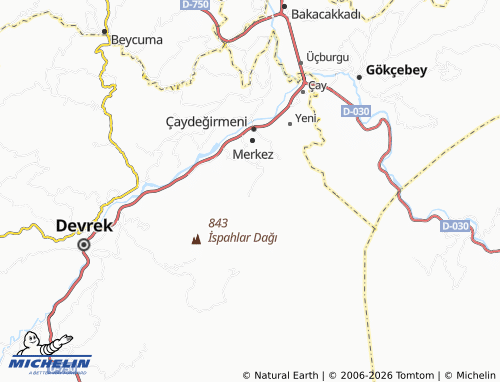 Mappa MICHELIN Alparslan - ViaMichelin