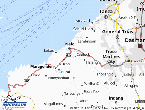 MICHELIN-Landkarte San Roque - ViaMichelin