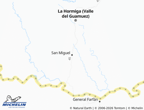 Mapa MICHELIN San Miguel - ViaMichelin