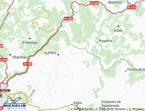 Carte MICHELIN Pombar - ViaMichelin