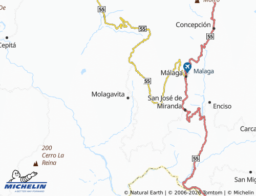 Carte MICHELIN Molagavita - ViaMichelin