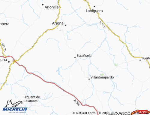MICHELIN Escañuela map - ViaMichelin