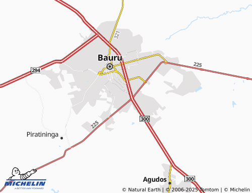 Carte MICHELIN Parque Residencial Paineiras - ViaMichelin