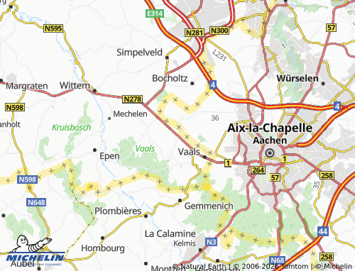 Mapa MICHELIN Lemiers - ViaMichelin
