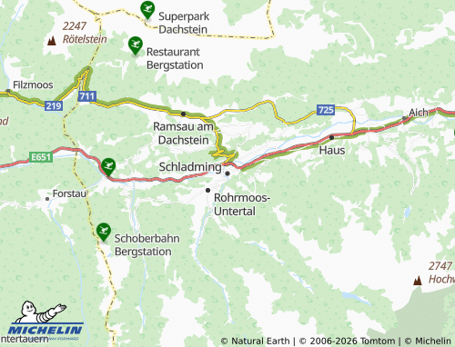 Mappa MICHELIN Schladming - ViaMichelin