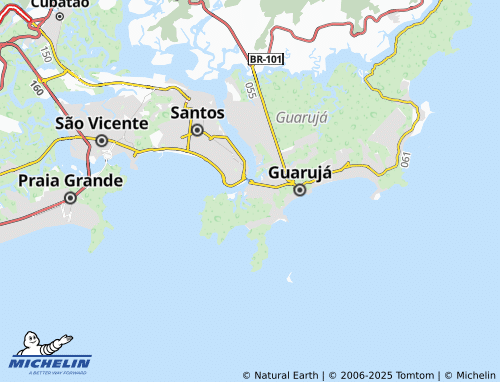 MICHELIN Santa Rosa 2 map - ViaMichelin