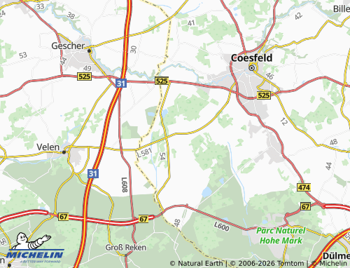MICHELIN Stevede map - ViaMichelin