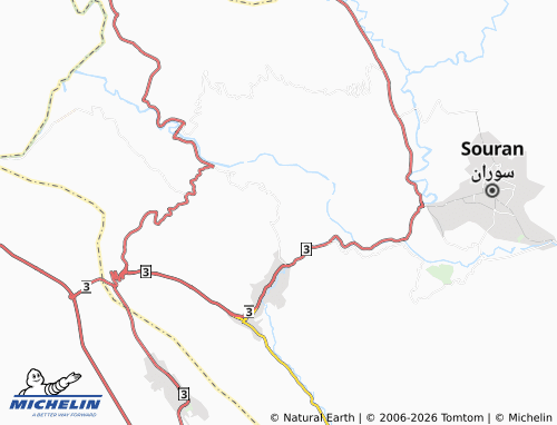 MICHELIN Sreshma map - ViaMichelin
