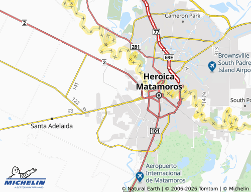 Mappa MICHELIN Los Vergeles - ViaMichelin