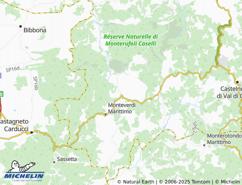 MICHELIN Canneto map - ViaMichelin