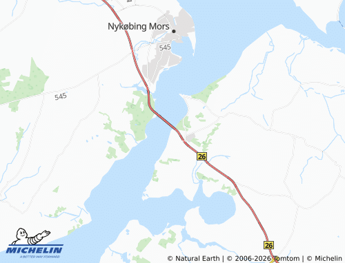 Mapa MICHELIN Sallingsund - ViaMichelin