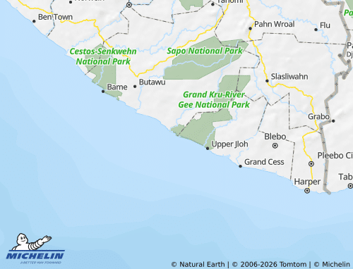 Mapa MICHELIN Dugbe River - ViaMichelin