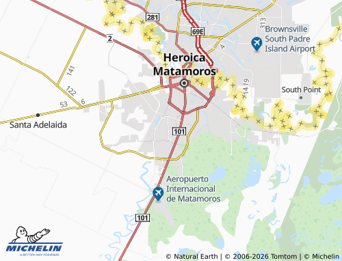 Mapa MICHELIN Lucio Blanco - ViaMichelin