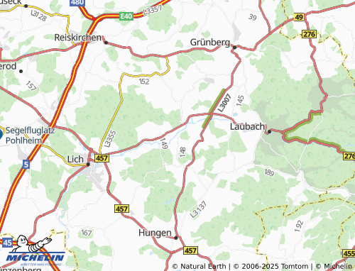 MICHELIN Ober-Bessingen map - ViaMichelin