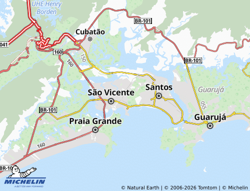 Mapa MICHELIN Vila São Jorge - ViaMichelin