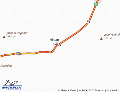 MICHELIN-Landkarte al-Zuhour - ViaMichelin