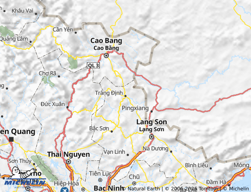Mapa MICHELIN Tràng Định - ViaMichelin