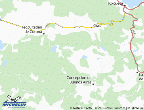 MICHELIN Santa Rosa map - ViaMichelin