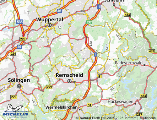 MICHELIN Halbach map - ViaMichelin