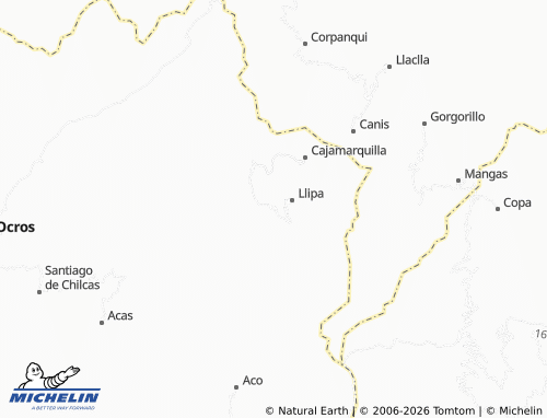 MICHELIN Raján map - ViaMichelin