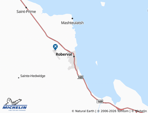 MICHELIN Roberval map - ViaMichelin