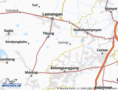 Mapa MICHELIN Dermolemahbang - ViaMichelin