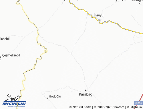 Mappa MICHELIN Uzuncayayla - ViaMichelin