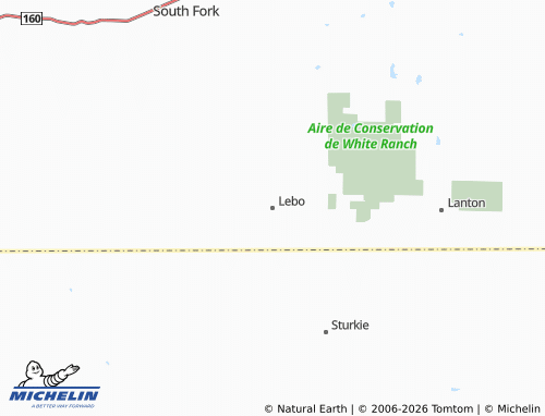 Mapa MICHELIN Lebo - ViaMichelin