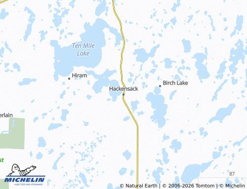 Mappa MICHELIN Hackensack - ViaMichelin