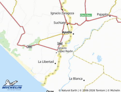 Mapa MICHELIN Jesús - ViaMichelin