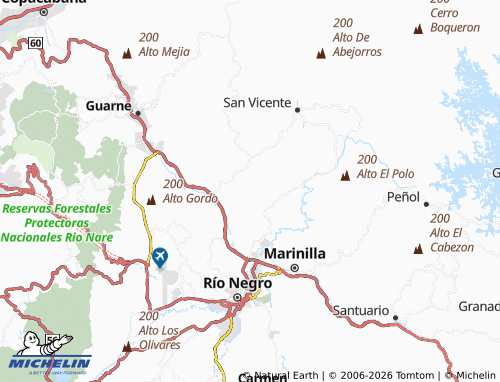 Carte MICHELIN San Luis - ViaMichelin