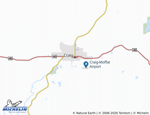 Mappa MICHELIN Craig - ViaMichelin