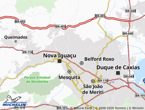 Mapa MICHELIN Vila Santa Rita - ViaMichelin
