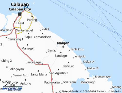 MICHELIN Andres Ilagan map - ViaMichelin