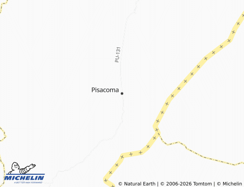 Kaart MICHELIN Pisacoma - ViaMichelin