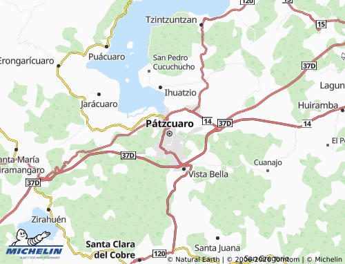 Carte MICHELIN Cerro Blanco - ViaMichelin