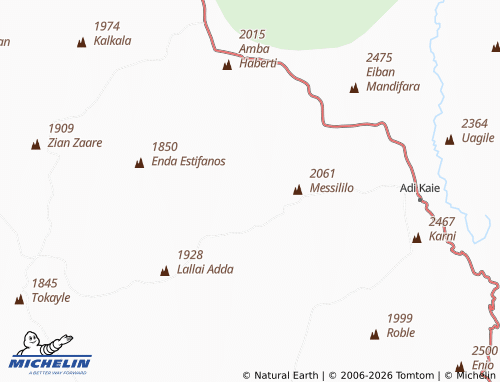 MICHELIN Ambacocat map - ViaMichelin