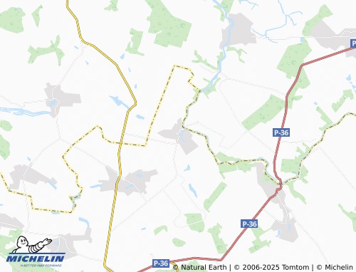 MICHELIN Rohizna map - ViaMichelin
