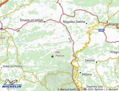 Mapa MICHELIN Bezgovica - ViaMichelin
