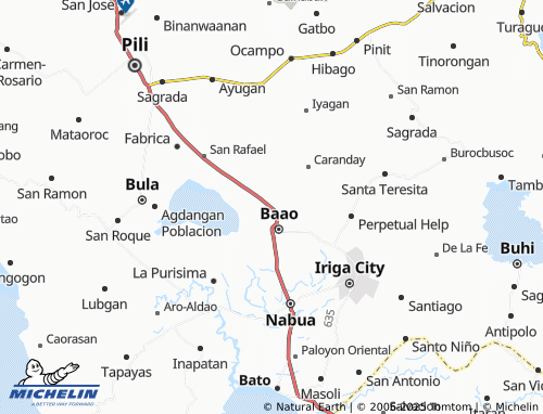 MICHELIN La Medalla map - ViaMichelin