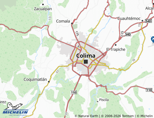 Mapa MICHELIN Manuel Álvarez - ViaMichelin