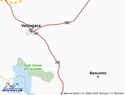 Mapa MICHELIN Koutanto - ViaMichelin
