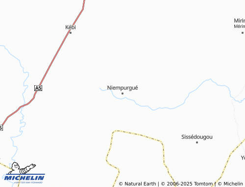 MICHELIN Niempurgué map - ViaMichelin